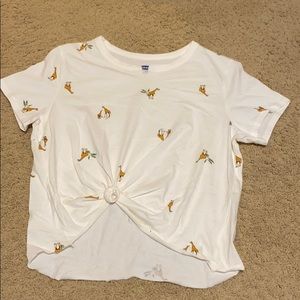 Giraffe shirt!